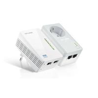 TP-LINK AV500 500Mbit/s Eingebauter Ethernet-Anschluss WLAN Weiß 2Stück(e)