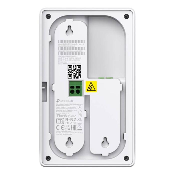 TP-Link Omada EAP625GP-WALL WLAN Access Point 1201 Mbit/s Weiß Power over Ethernet (PoE) — Bild 5 von 6
