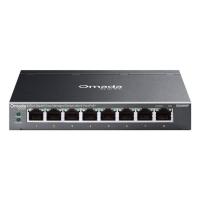 TP-Link Omada ES208GP Netzwerk-Switch Managed L2 Gigabit Ethernet (10/100/1000) Power over Ethernet (PoE) DIN rail Schwarz