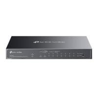 TP-Link Omada ES210GMP Netzwerk-Switch Managed Gigabit Ethernet (10/100/1000) Power over Ethernet (PoE) Schwarz