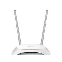 TP-Link TL-WR850N WLAN-Router Schnelles Ethernet Einzelband (2,4GHz) Grau, Weiß