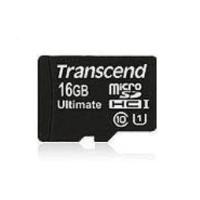 Transcend 16GB microSDHC Class 10 UHS-I (Ultimate) 16GB MicroSDHC MLC Klasse 10 Speicherkarte