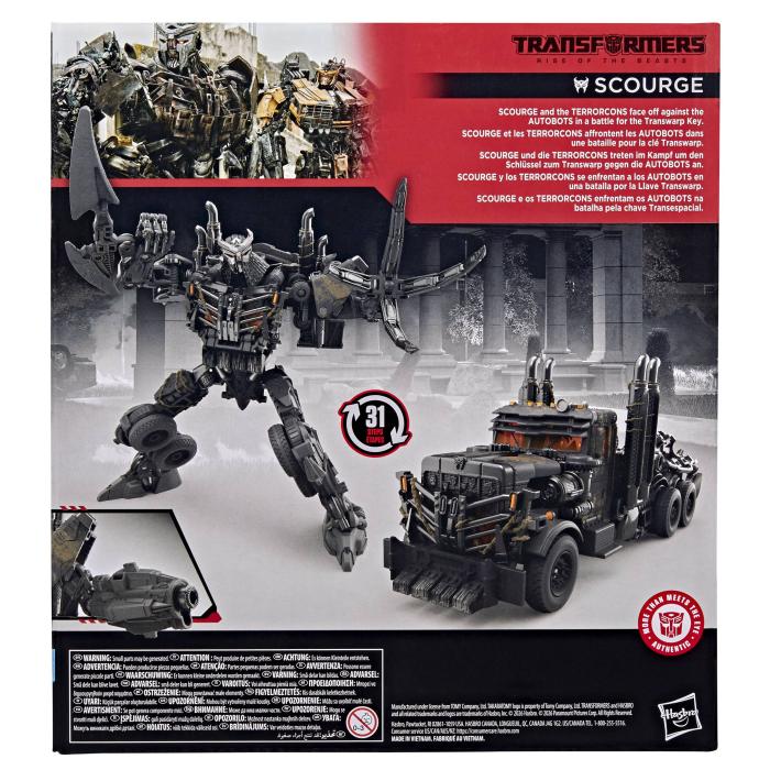 Transformers Studio Series Aufstieg der Bestien Leader-Klasse Scourge — Bild 8 von 8