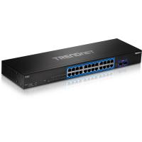 Trendnet TEG-30262 v1.0R Gigabit Ethernet (10/100/1000) 1U Schwarz