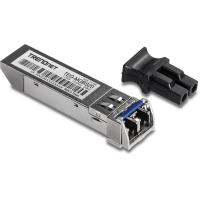 Trendnet TEG-MGBS20 Netzwerk Medienkonverter 1250 Mbit/s 1310 nm Einzelmodus Schwarz, Edelstahl