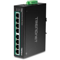 Trendnet TI-PE80 Netzwerk-Switch Unmanaged Fast Ethernet (10/100) Power over Ethernet (PoE) Schwarz