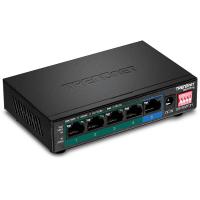 Trendnet TPE-TG51G Netzwerk-Switch Gigabit Ethernet (10/100/1000) Power over Ethernet (PoE) Schwarz