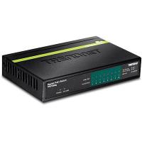 Trendnet TPE-TG82G Netzwerk-Switch Unmanaged Gigabit Ethernet (10/100/1000) Power over Ethernet (PoE) Schwarz