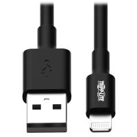 Tripp Lite M100-003-BK USB-A-zu-Lightning Sync/Ladekabel (Stecker/Stecker) – MFi-zertifiziert, schwarz, 0,9 m