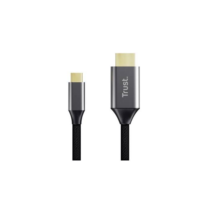 Trust 25630 Kabeladapter USB-C HDMI Schwarz, Silber — Bild 6 von 6