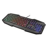 Trust GXT 830-RW Avonn Tastatur Gaming USB Spanisch Schwarz