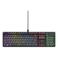 Trust GXT 871 Zora Tastatur Gaming USB QWERTY Spanisch Schwarz