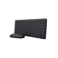 Trust Lyra Tastatur Maus enthalten Haus Bluetooth QWERTY Spanisch Schwarz