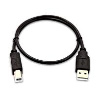 V7 USB-A-Stecker zu USB-B-Stecker, 0,5 Meter, schwarz