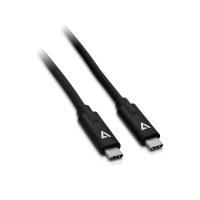 V7 USB Kabel USB-C (m) auf USB-C (m), schwarz 2m 6.6ft