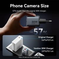 Vention FEWH0-EU Ladegerät für Mobilgeräte Grau Drinnen, bild 11 von 12 ansehen