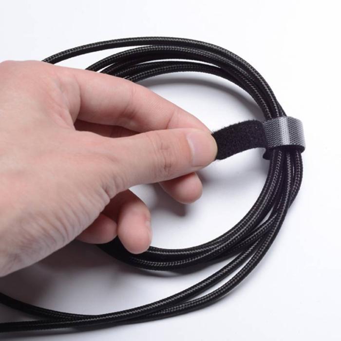 Vention KAABI Kabelbinder Kabelbinder mit Klettverschluss Nylon Schwarz 1 Stück(e) — Bild 2 von 4