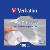 Verbatim CD-Umschläge (Papier), 100 Stück