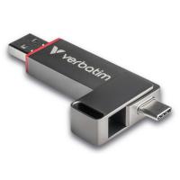 Verbatim Dual QuickStick USB-Stick 1 TB USB Type-A / USB Type-C 3.2 Gen 1 (3.1 Gen 1) Grau