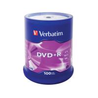 Verbatim DVD+R Matt Silver 4,7 GB 100 Stück(e)