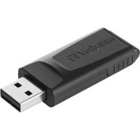 Verbatim Slider - USB-Stick 128GB - Schwarz