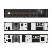 Vertiv Liebert Edge Unterbrechungsfreie Stromversorgungen (USV) - 3000 VA 2700 W 230 V 2HE Line-interactive AVR Tower-/Rackmontage Drehbarer LCD-Monitor | Sinusleistung im Batteriebetrieb | 3 programmierbare Steckdosen | Intellislot SNMP/Web-Karten