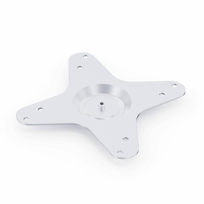 WANBO CEILING BRACKET ACCESSORIES Zubehör für Projektorhalterungen Adapterplatte Aluminium Silber — Bild 4 von 6
