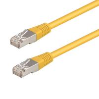 WP WPC-PAT-5F005Y Netzwerkkabel Gelb 0,5 m Cat5e F/UTP (FTP)