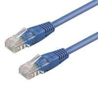WP WPC-PAT-6U030B Netzwerkkabel Blau 3 m Cat6 U/UTP (UTP)