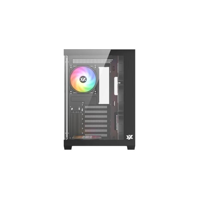 XYZ X-CS-TESSERACTX50-B Computer-Gehäuse Cube Schwarz — Bild 24 von 32