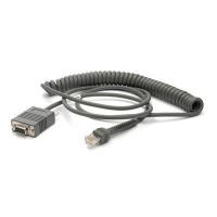 Zebra RS232 Cable 2.7m Grau Signalkabel