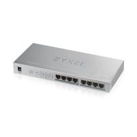 Zyxel GS1008HP Unmanaged Gigabit Ethernet (10/100/1000) Power over Ethernet (PoE) Grau