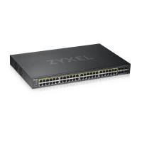 Zyxel GS1920-48HPV2 Managed Gigabit Ethernet (10/100/1000) Power over Ethernet (PoE) Schwarz