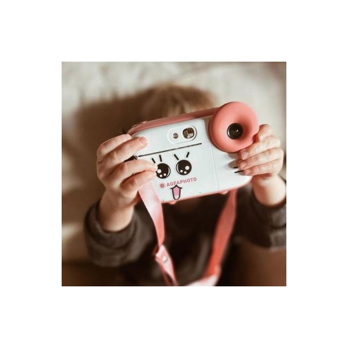 AgfaPhoto ARKICPK instant print camera 1280 x 720 pixels CMOS Pink, White — image 26 of 26