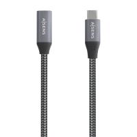 AISENS A107-0760 USB cable USB 3.2 Gen 2x2 0.5 m USB C Grey, view image 3 of 4