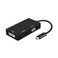 AISENS A109-0343 laptop dock/port replicator USB 3.2 Gen 2 (3.1 Gen 2) Type-C Black