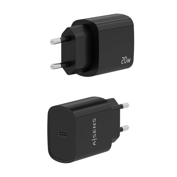 AISENS A110-0753 mobile device charger Universal Black AC Fast charging Indoor — image 3 of 5