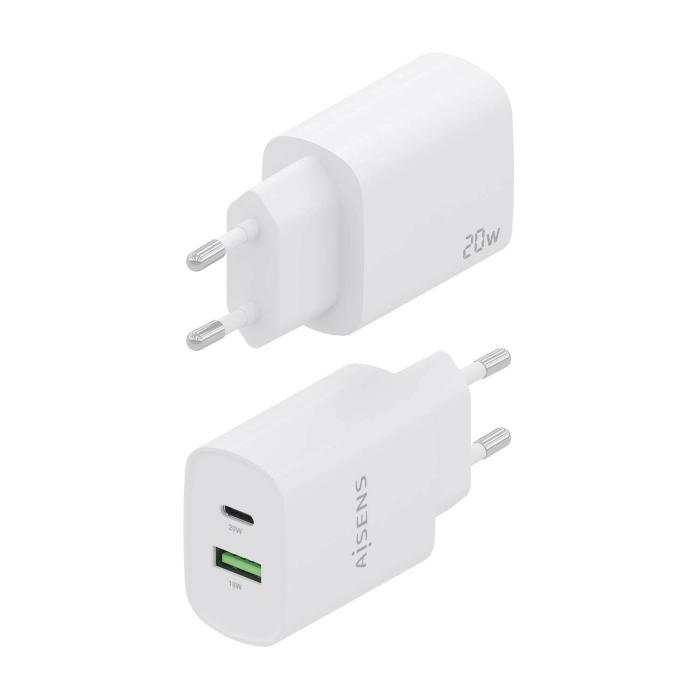 AISENS A110-0754 mobile device charger Universal White AC Fast charging Indoor — image 3 of 5