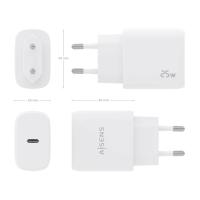 AISENS A110-0756 mobile device charger Universal White AC Fast charging Indoor, view image 4 of 5