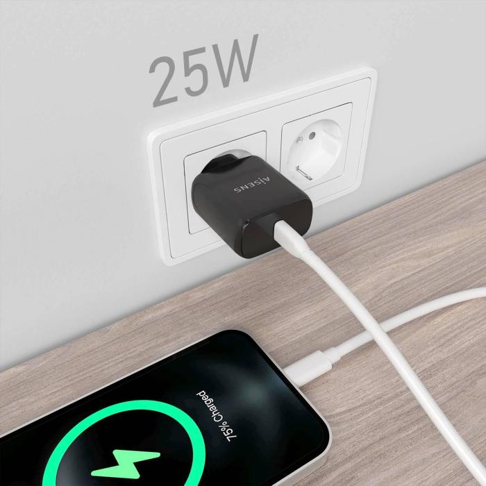AISENS A110-0757 mobile device charger Universal Black AC Fast charging Indoor — image 5 of 5