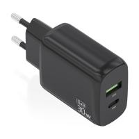 AISENS A110-0924 mobile device charger Digital camera, MP3, MP4, Mobile phone, Navigator, Laptop, Portable gaming console, Smartphone, Tablet, Universal Black AC Fast charging Indoor