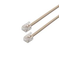 AISENS A143-0317 telephone cable 2 m Grey