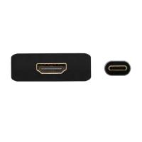 AISENS Aluminum USB-C to HDMI 4K@30Hz Converter, USB-C/M-HDMI/H, Grey, 15cm, view image 3 of 3