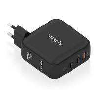 AISENS ASCH-140W3P031-BK mobile device charger Universal Black AC Fast charging Indoor