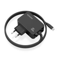 AISENS ASCH-1PD65WL033-BK mobile device charger Universal Black AC Indoor