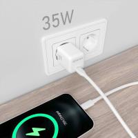 AISENS ASCH-35W1P016-W mobile device charger Universal White AC Fast charging Indoor, view image 5 of 6