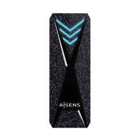 AISENS ASM2-RGB013B storage drive enclosure SSD enclosure Black M.2