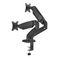 AISENS DT32TSR-221 monitor mount / stand 81.3 cm (32'') Desk Black, view image 2 of 6