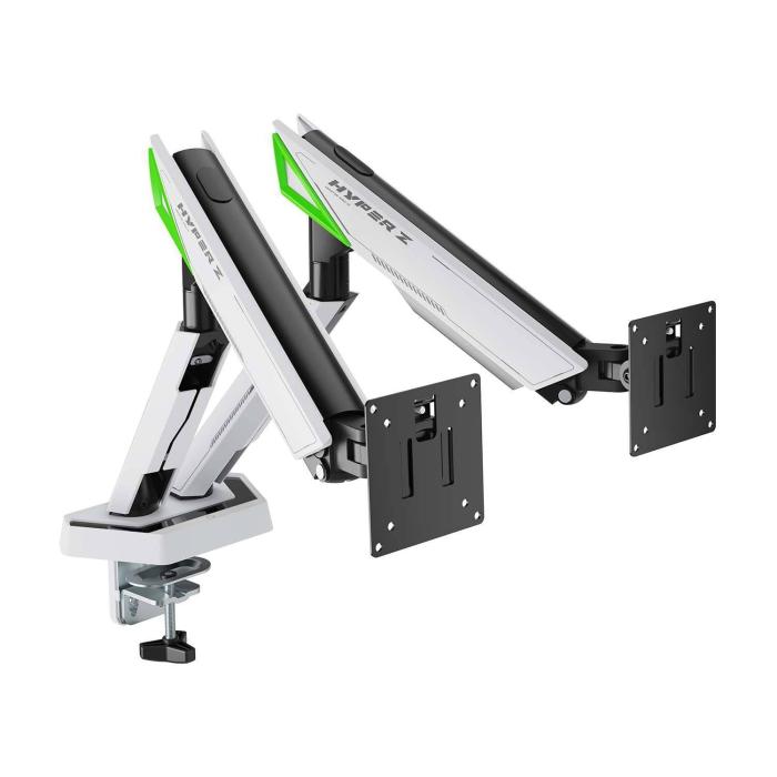 AISENS DT38TSR-345 monitor mount / stand 96.5 cm (38'') Desk Black, White — image 2 of 7