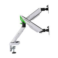 AISENS DT38TSR-345 monitor mount / stand 96.5 cm (38'') Desk Black, White, view image 3 of 7